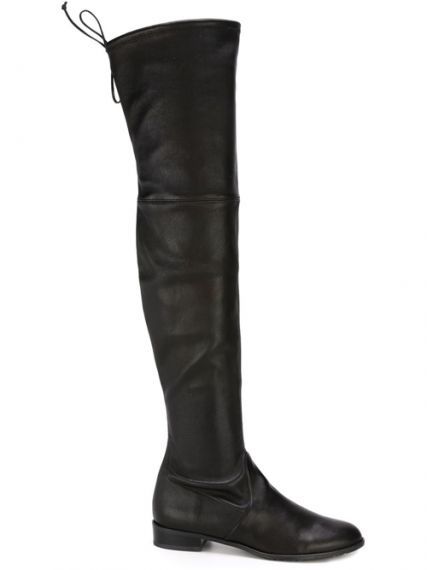 Belle Siyah Deri Stuart W. Boots
