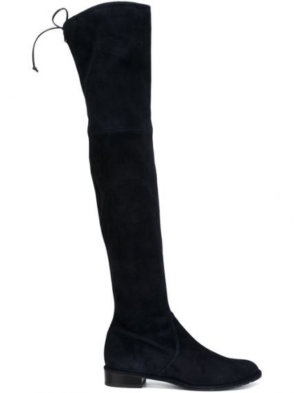 Belle Siyah Süet Stuart W. Boots