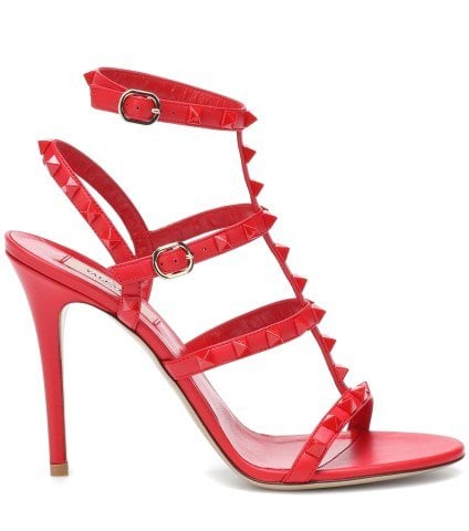 Kırmızı Rockstud Sandelet