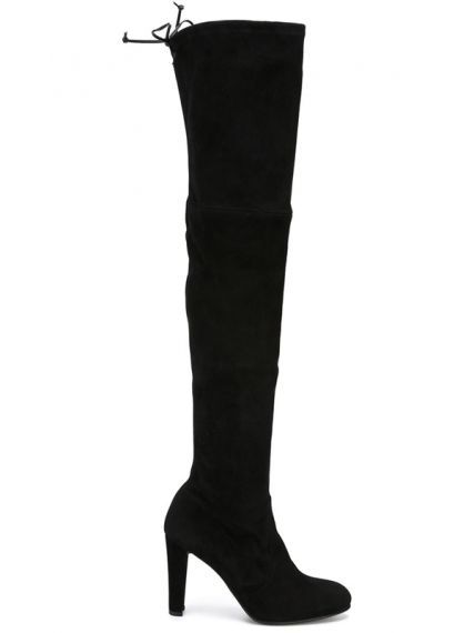Siyah Süet Deri Stuart W. Boots