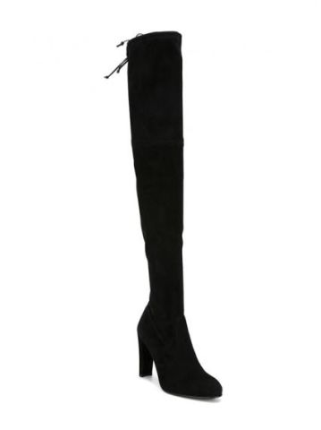 Siyah Süet Deri Stuart W. Boots