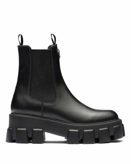 Monolit Logo Siyah Bootie