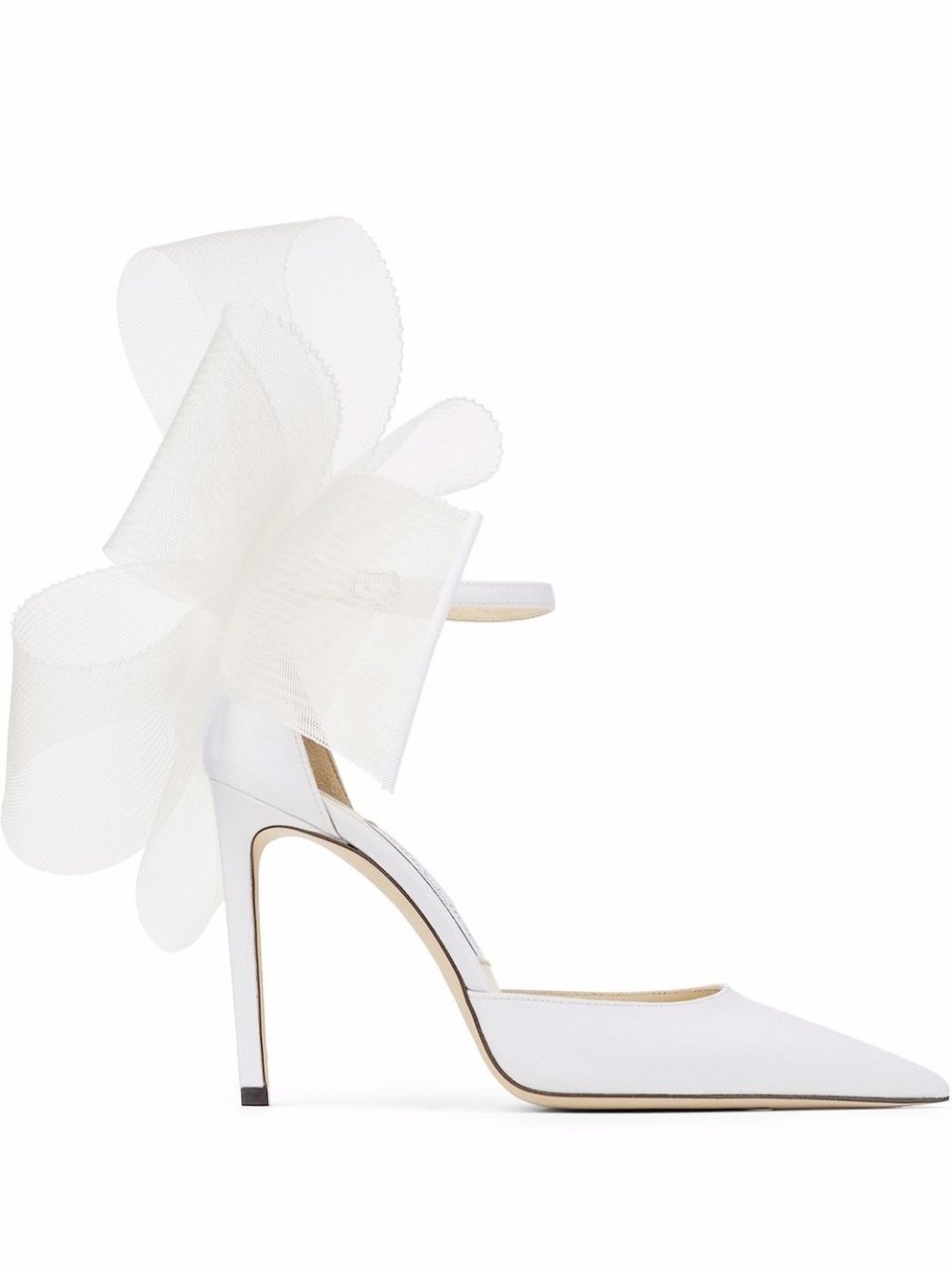 Bow Beyaz Stiletto