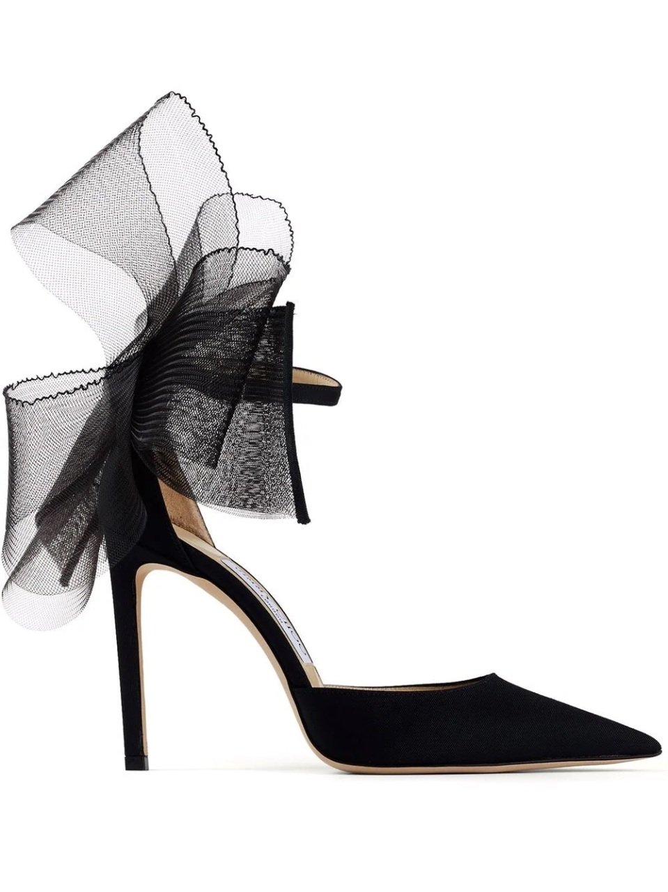 Bow Siyah Stiletto