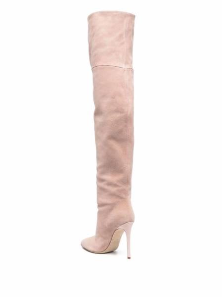 Sendy Soft Pink Süet Çizme