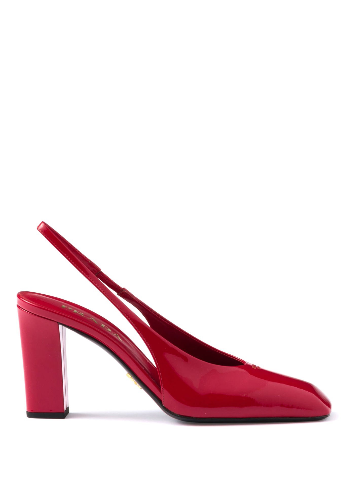 Kırmızı Rugan Stiletto