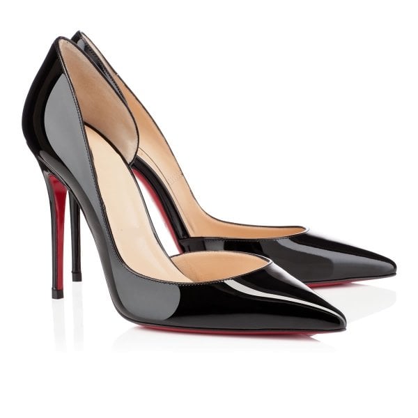 Clare Siyah Rugan Stiletto