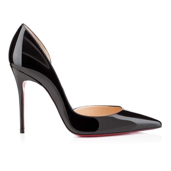 Clare Siyah Rugan Stiletto