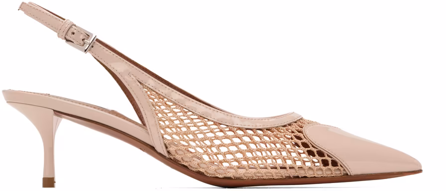 Bej File Hearts  Stiletto