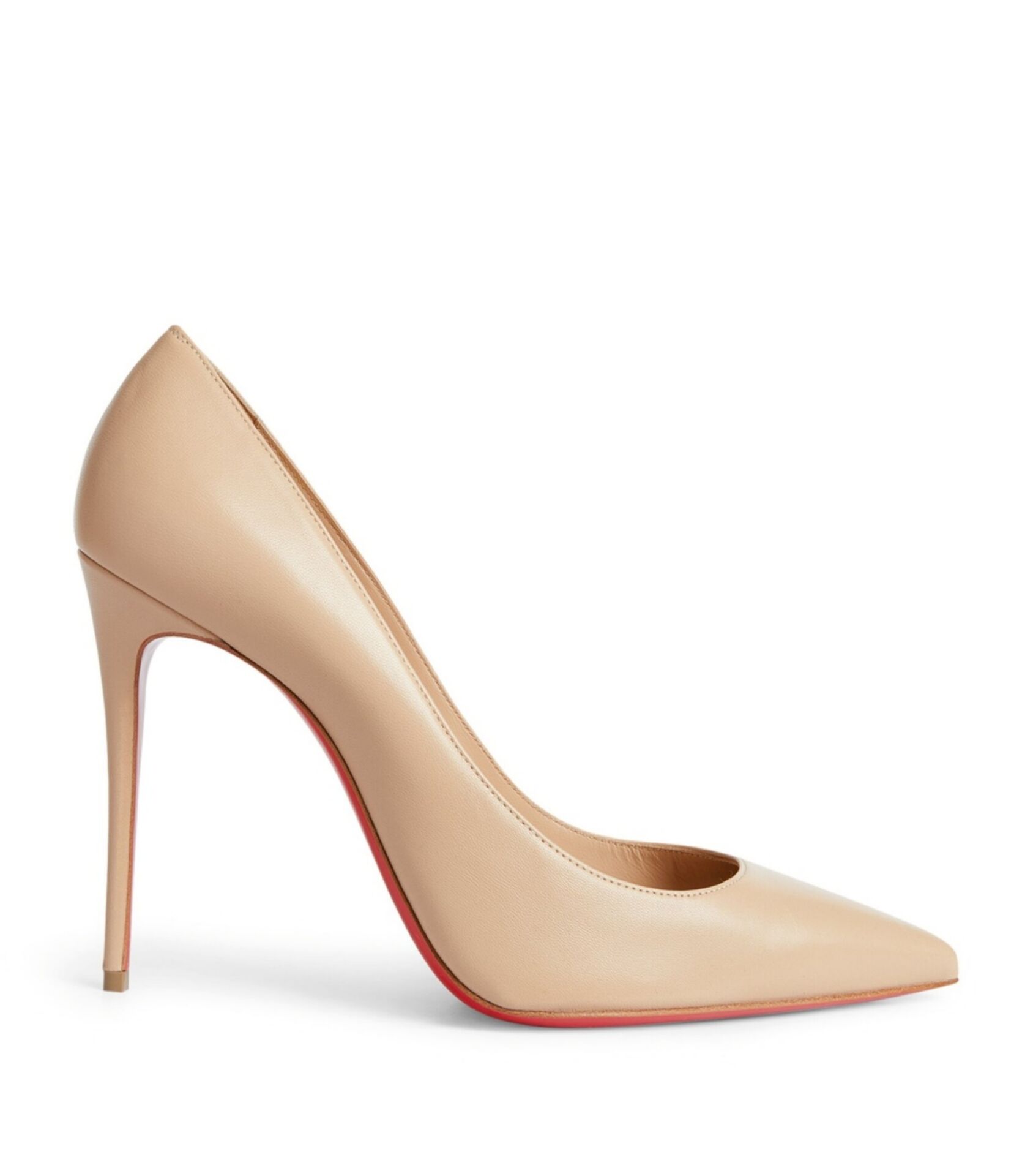 Decolte Bisküvi Deri Stiletto