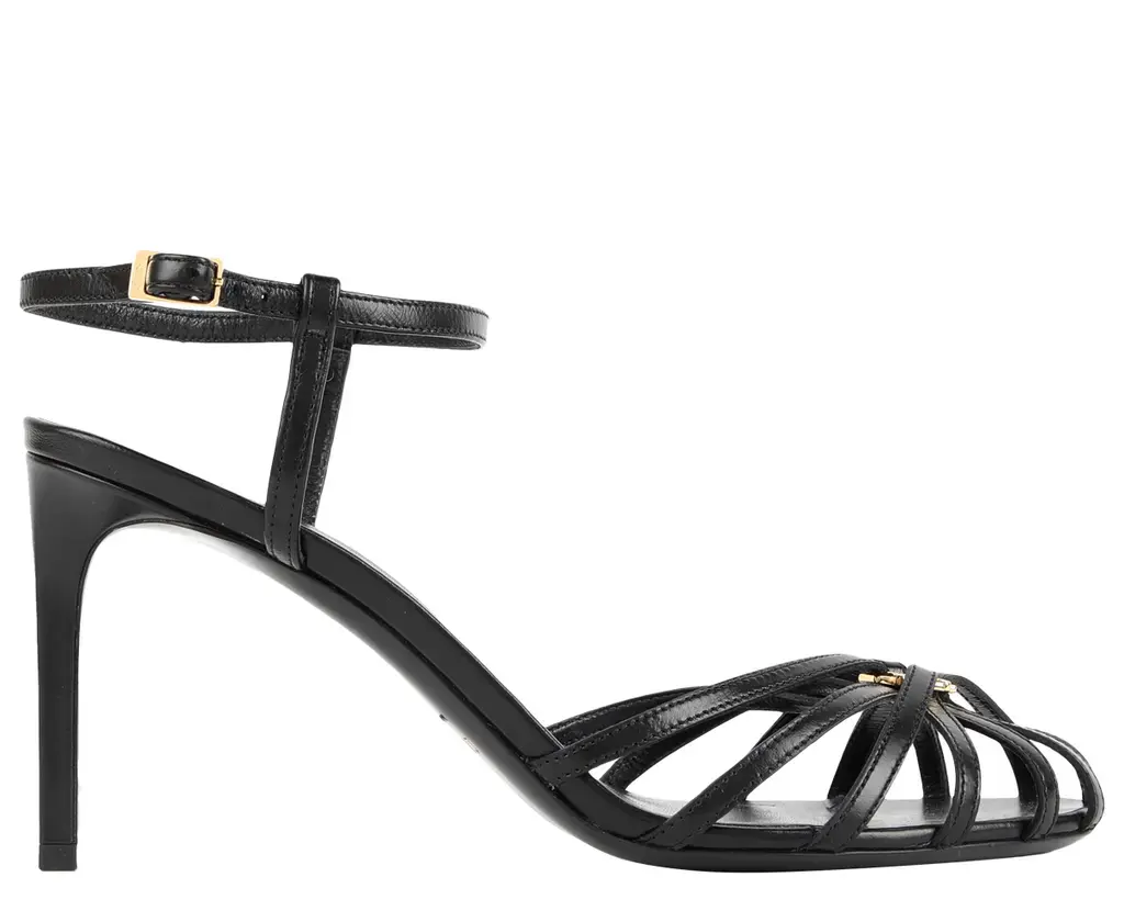 Celine Siyah Biyeli Sandelet