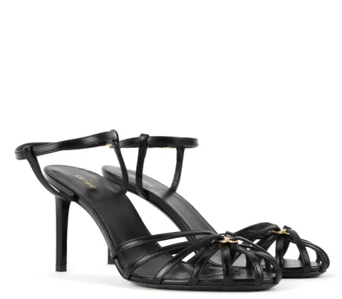 Celine Siyah Biyeli Sandelet