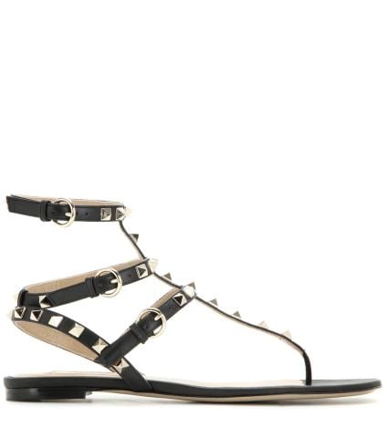 Siyah Rockstud Sandelet