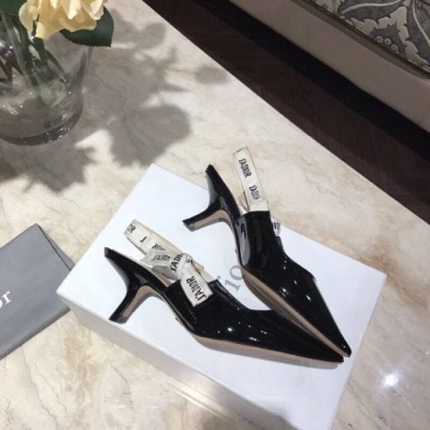 Jadior Siyah Rugan Stiletto
