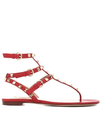 Kırmızı Rockstud Sandelet