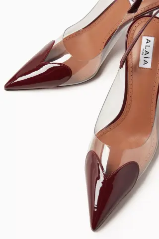 Hearts Bordo Stiletto