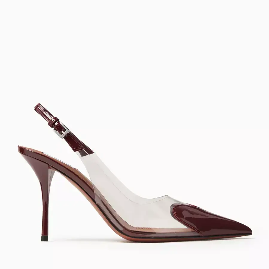 Hearts Bordo Stiletto