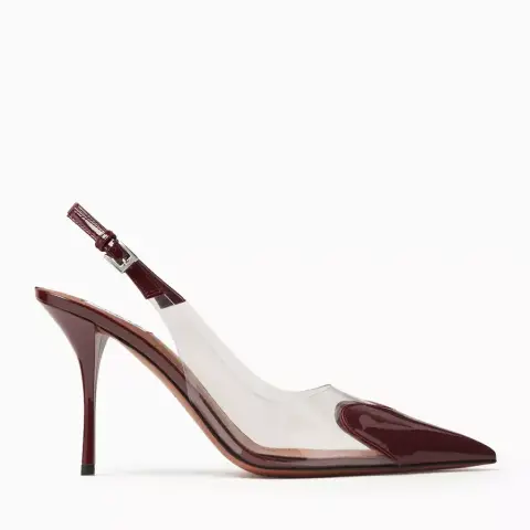 Hearts Bordo Stiletto