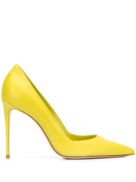 Sun Süet Yellow Stıletto