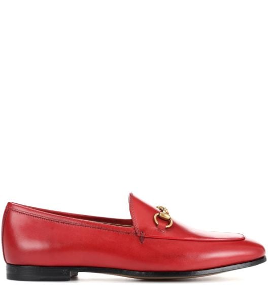 Kırmızı Loafer Babet