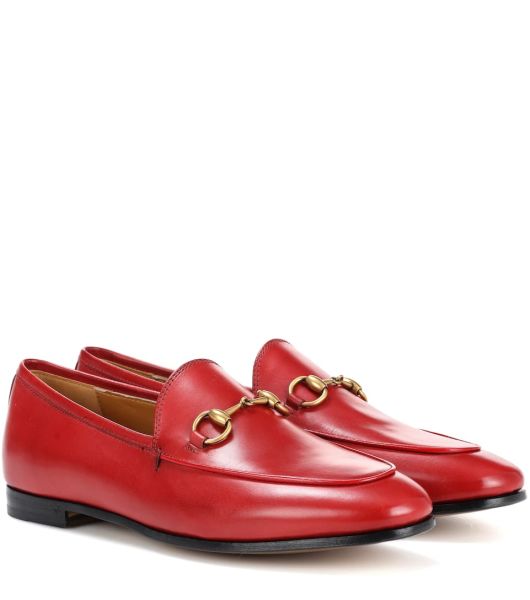 Kırmızı Loafer Babet
