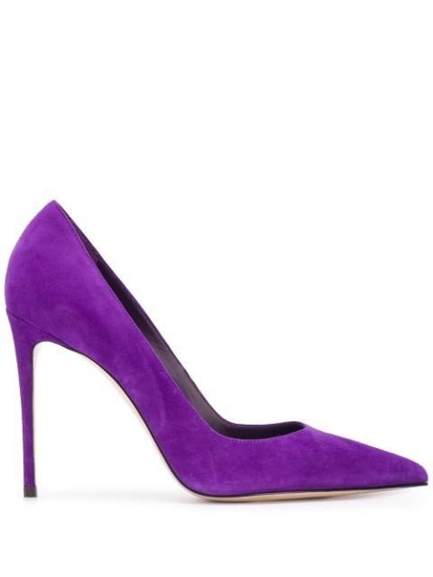 Sun Purple Süet Stıletto