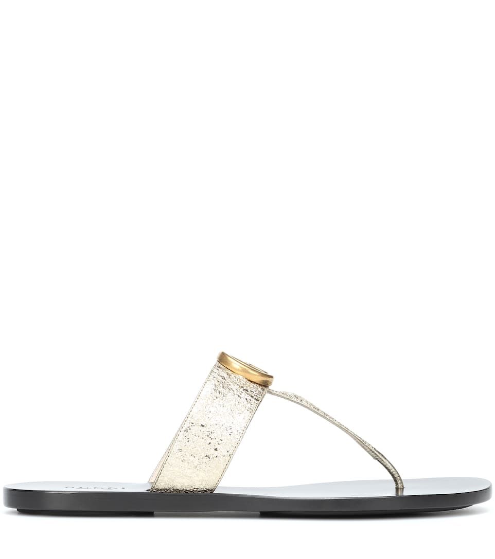 Gold Marmont Terlik