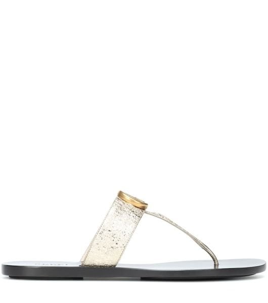 Gold Marmont Terlik