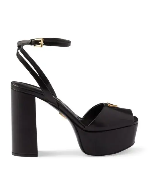 Louren Siyah Platform
