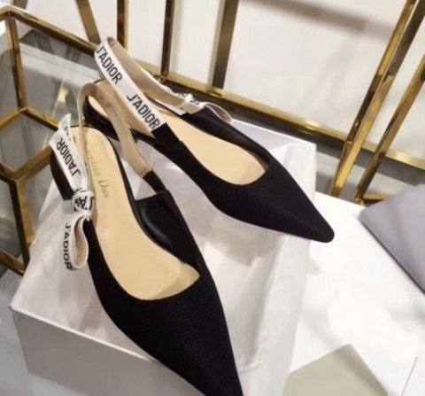 Jadior Siyah Canvas Babet