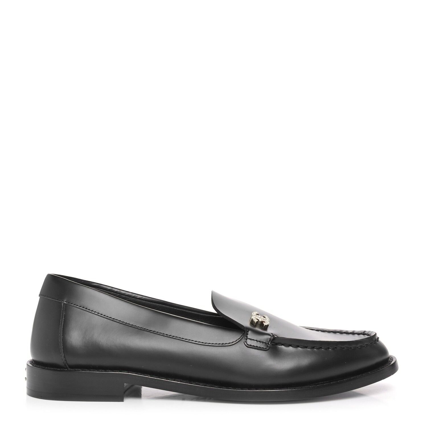 Cristal Siyah Loafer