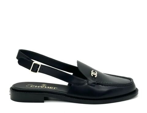Cristal Siyah Açık Loafer