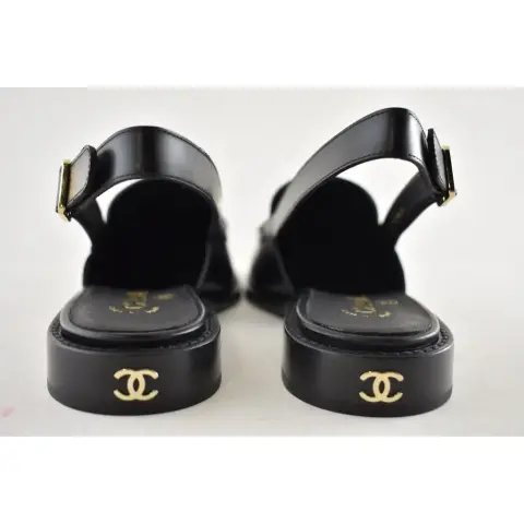 Cristal Siyah Açık Loafer