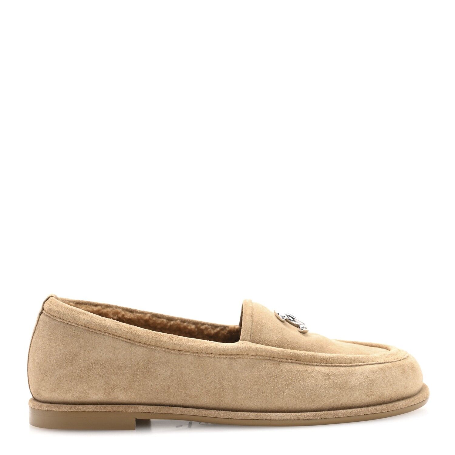 CC Bej Kürklü Loafer