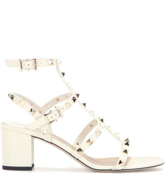 Ekru Rockstud Sandelet