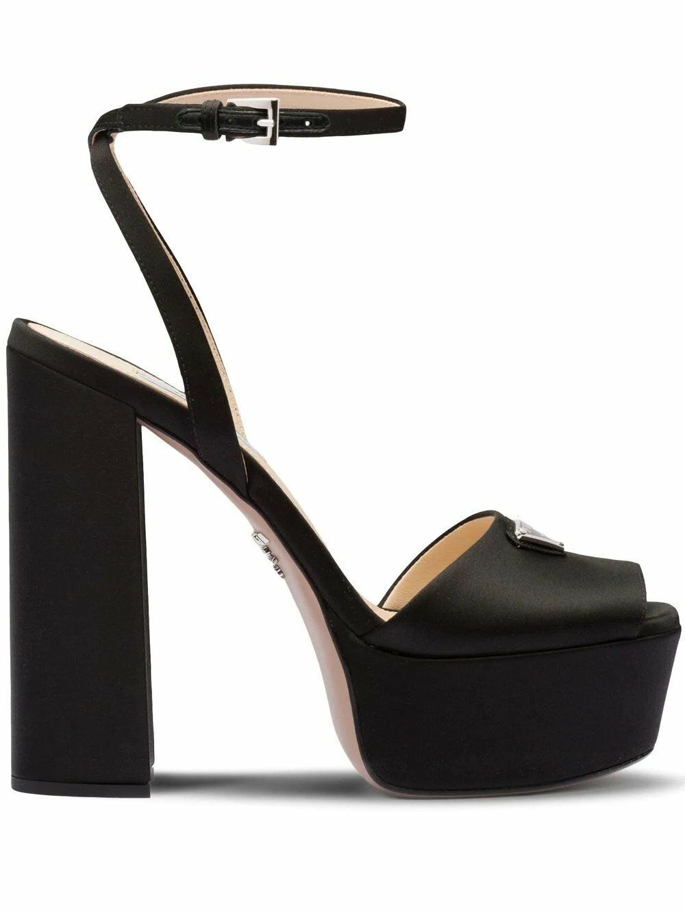 Louren Siyah Saten  Platform