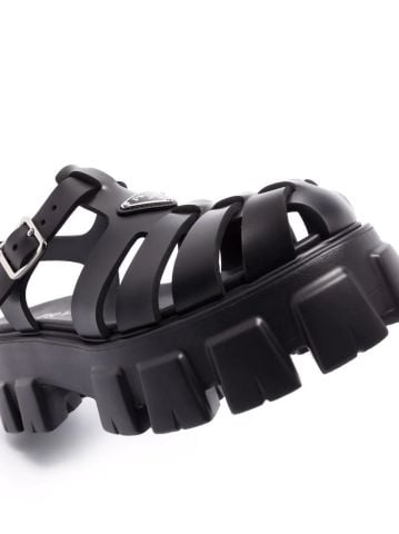 Siyah Rubber Sandelet