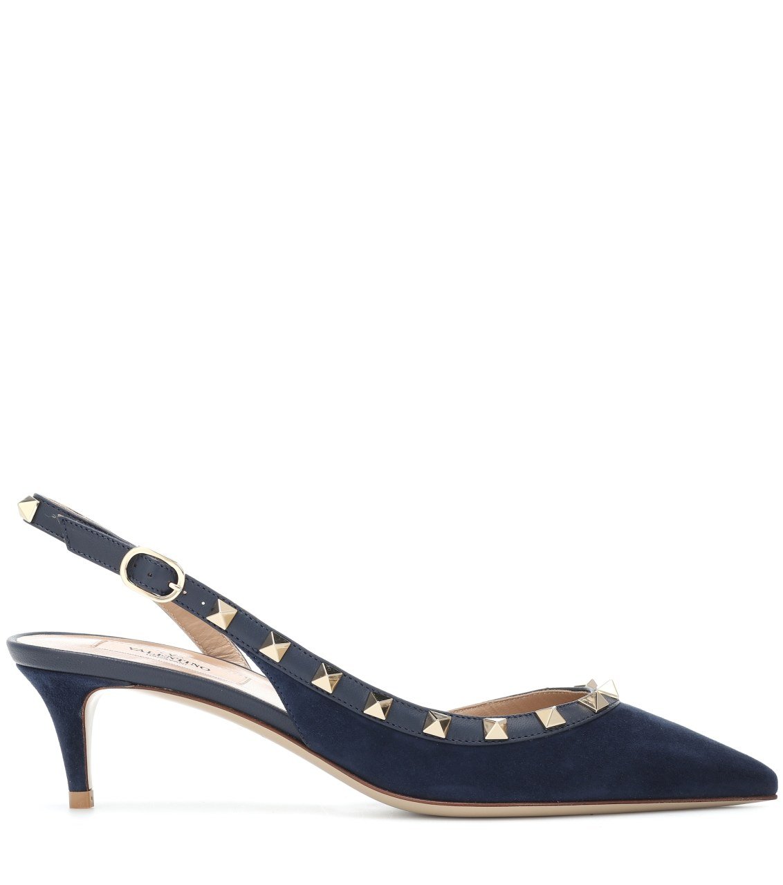 Mini Rockstud Lacıvert Suet